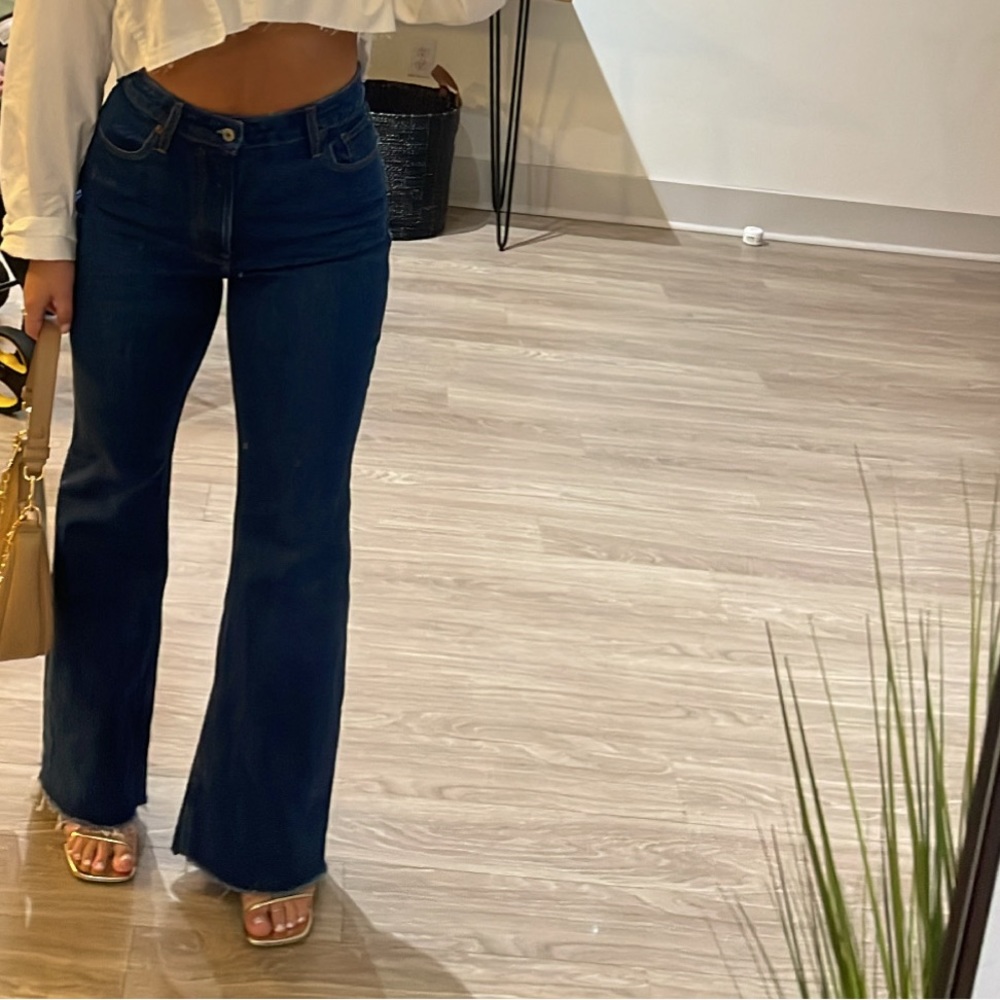 Curve Love High Rise Vintage Flare Jean size 27 short